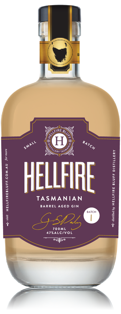 Hellfire Tasmanian Barrel Aged Gin 700ml