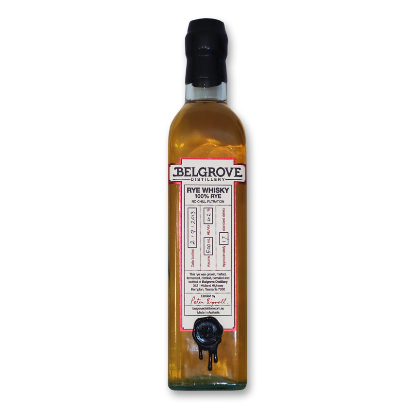 Belgrove Rye Whisky 250ml