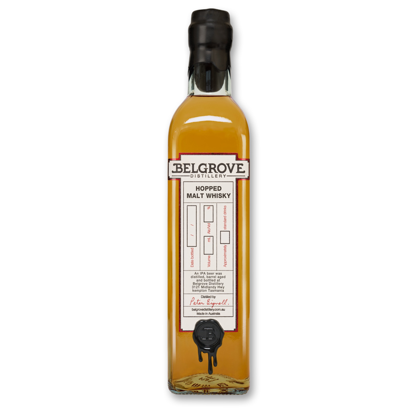 Belgrove Hopped Malt Whisky 500ml 61.7%